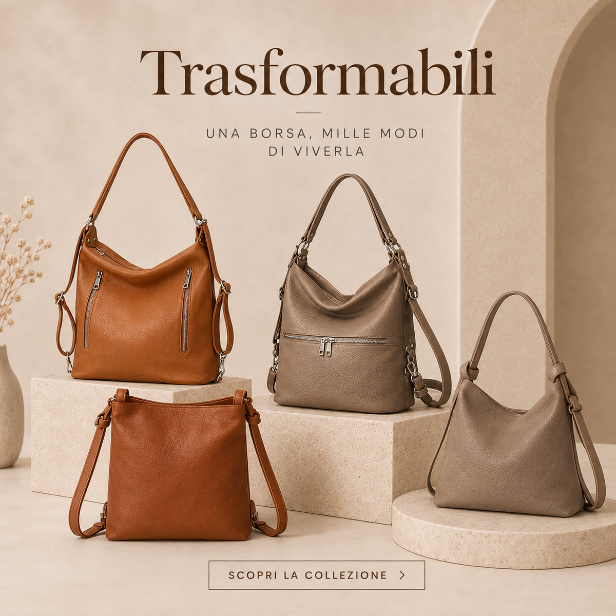 Borse trasformabili